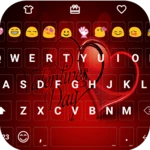 valentines day keyboard android application logo